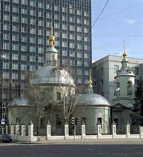 Храм Космы и Дамиана в настоящее время. Фото с сайта "Храмы Москвы".