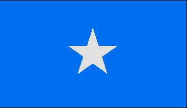 Флаг Сомали.