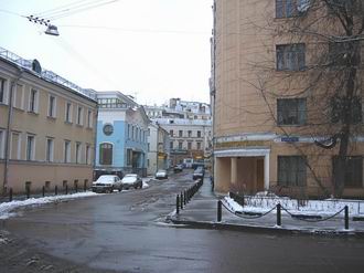 Петроверигский переулок. Январь 2005. Фото WM