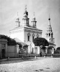 Храм Николая Чудотворца в Воробине в 19 веке. Фото из альбома Н.А.Найдёнова.