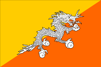 Флаг Бутана